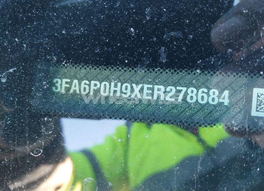 Photo 9 of 2014 Ford Fusion SE (VIN 3FA6P0H9XER278684)