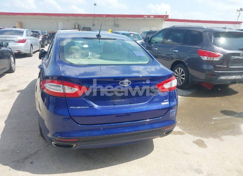 Photo 16 of 2016 Ford Fusion SE (VIN 3FA6P0H9XGR327689)