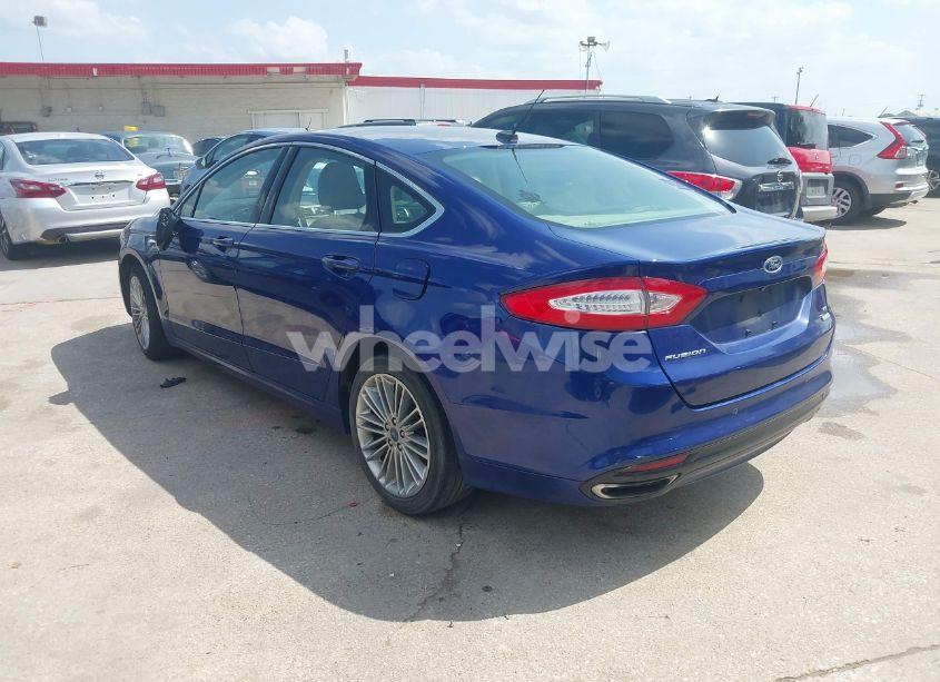 Photo 3 of 2016 Ford Fusion SE (VIN 3FA6P0H9XGR327689)