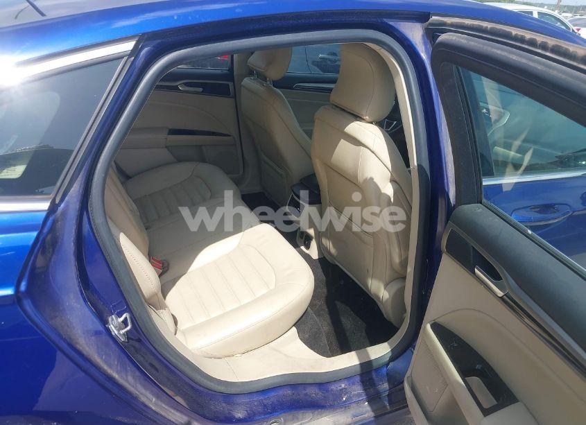 Photo 8 of 2016 Ford Fusion SE (VIN 3FA6P0H9XGR327689)