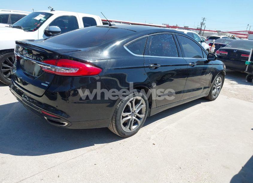 Photo 4 of 2017 Ford Fusion SE (VIN 3FA6P0H9XHR253790)
