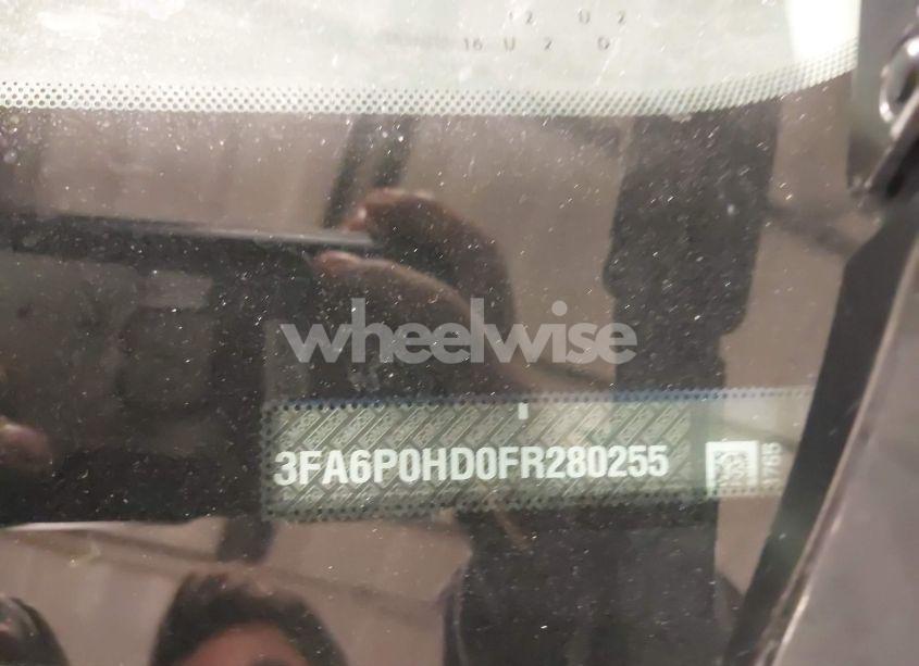 Photo 9 of 2015 Ford Fusion SE (VIN 3FA6P0HD0FR280255)