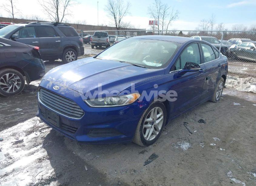 Photo 2 of 2016 Ford Fusion SE (VIN 3FA6P0HD0GR132091)