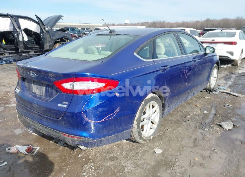 Photo 4 of 2016 Ford Fusion SE (VIN 3FA6P0HD0GR132091)