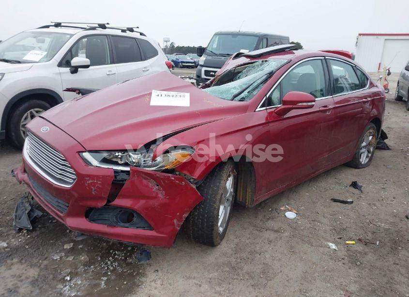 Photo 2 of 2016 Ford Fusion SE (VIN 3FA6P0HD0GR162269)