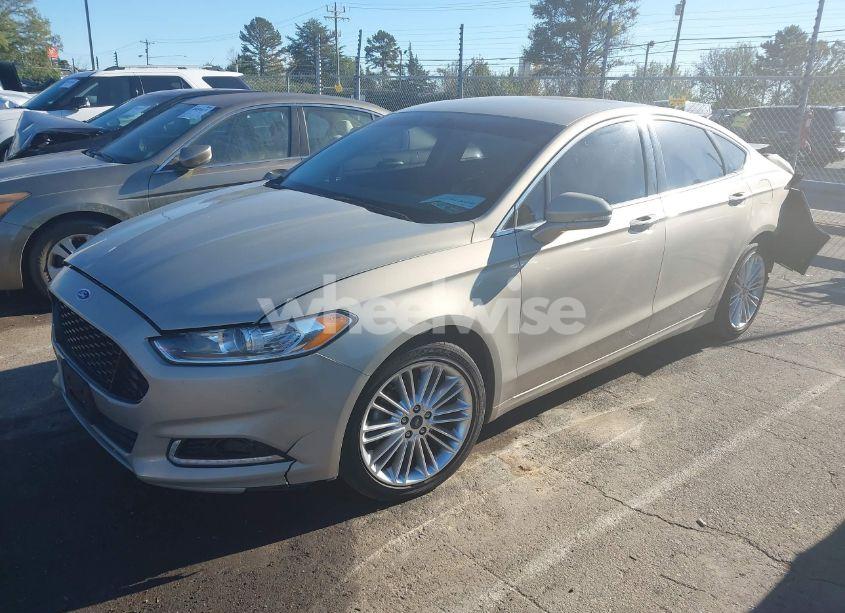 Photo 2 of 2016 Ford Fusion SE (VIN 3FA6P0HD0GR196227)