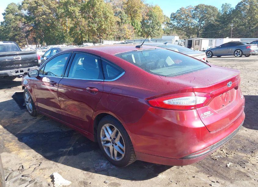 Photo 3 of 2016 Ford Fusion SE (VIN 3FA6P0HD0GR377263)