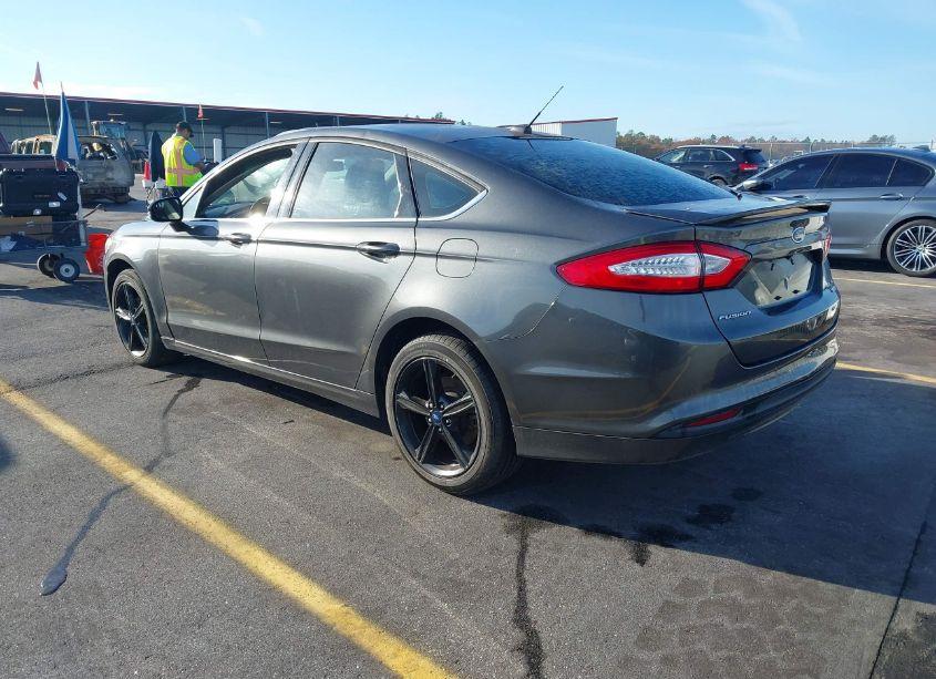 Photo 3 of 2016 Ford Fusion SE (VIN 3FA6P0HD0GR394287)