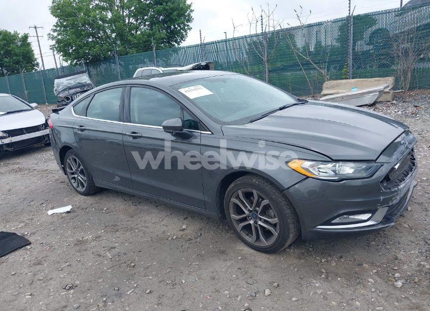 2017 Ford Fusion SE (VIN 3FA6P0HD0HR174309) main photo