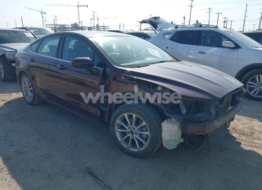 2017 Ford Fusion SE (VIN 3FA6P0HD0HR257612) main photo