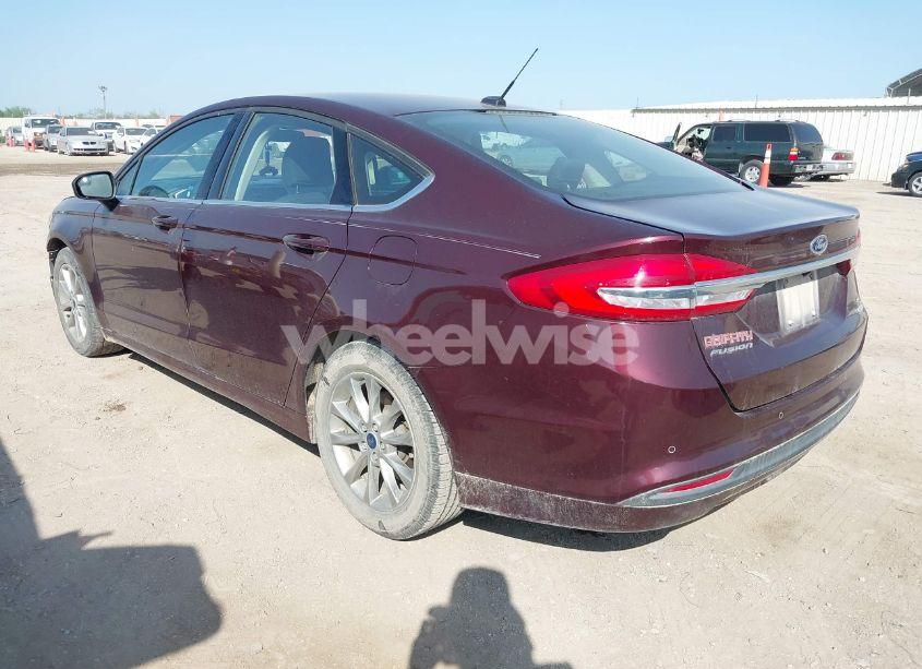Photo 3 of 2017 Ford Fusion SE (VIN 3FA6P0HD0HR257612)