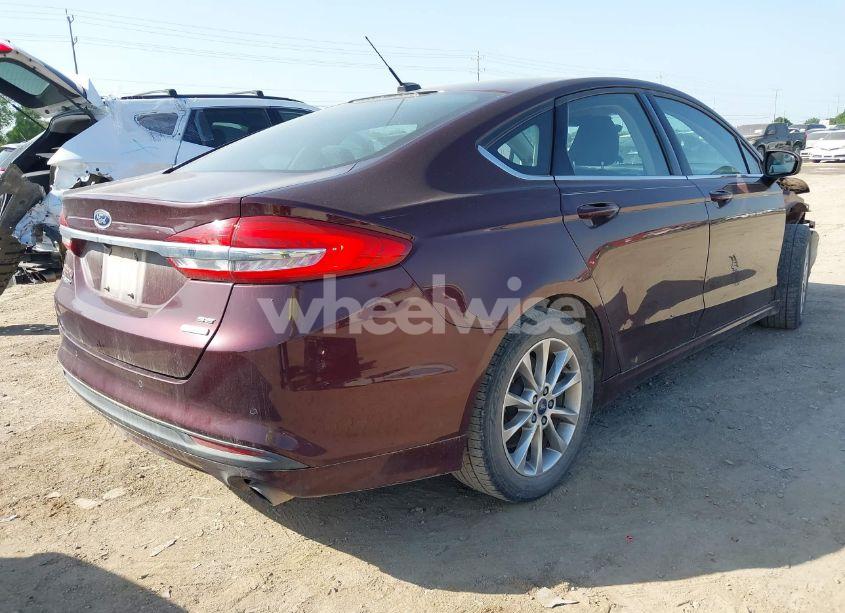 Photo 4 of 2017 Ford Fusion SE (VIN 3FA6P0HD0HR257612)