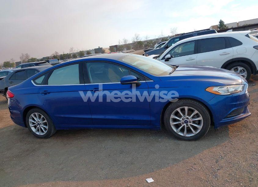 Photo 13 of 2017 Ford Fusion SE (VIN 3FA6P0HD0HR277309)
