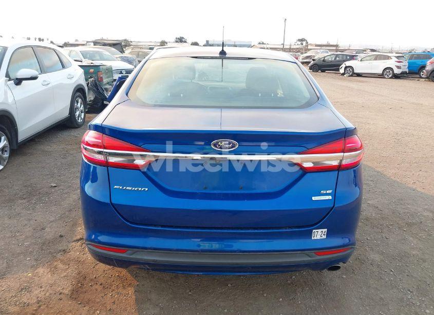 Photo 16 of 2017 Ford Fusion SE (VIN 3FA6P0HD0HR277309)