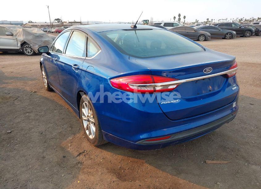 Photo 3 of 2017 Ford Fusion SE (VIN 3FA6P0HD0HR277309)
