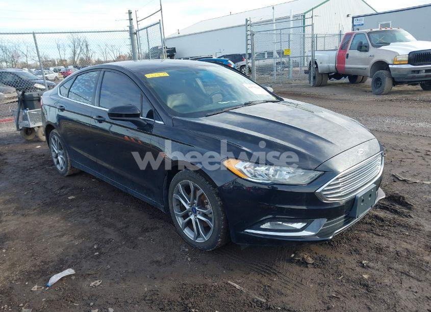 2017 Ford Fusion SE (VIN 3FA6P0HD0HR312849) main photo