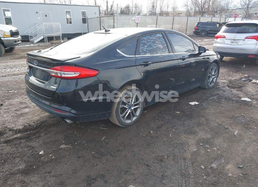 Photo 4 of 2017 Ford Fusion SE (VIN 3FA6P0HD0HR312849)