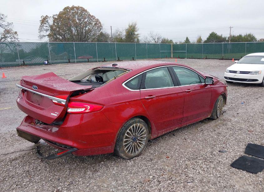 Photo 4 of 2017 Ford Fusion SE (VIN 3FA6P0HD0HR339047)