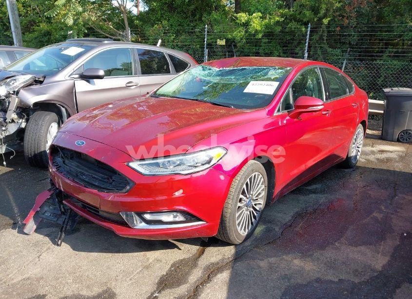 Photo 2 of 2017 Ford Fusion SE (VIN 3FA6P0HD0HR341851)