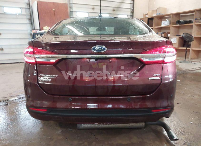 Photo 16 of 2017 Ford Fusion SE (VIN 3FA6P0HD0HR394002)