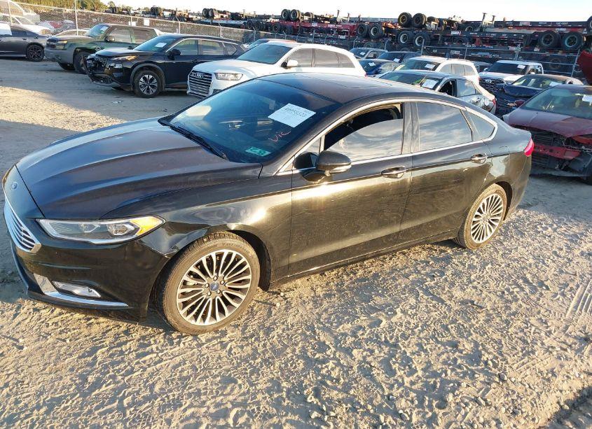 Photo 2 of 2017 Ford Fusion SE (VIN 3FA6P0HD0HR406925)