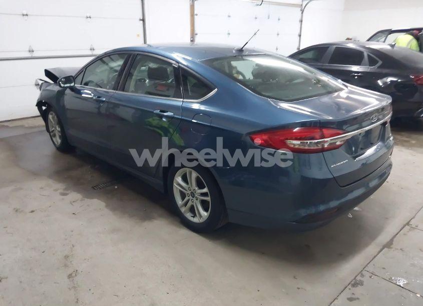 Photo 3 of 2018 Ford Fusion SE (VIN 3FA6P0HD0JR201966)