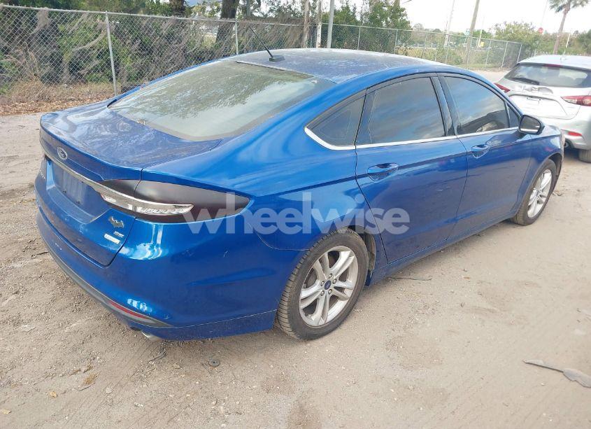 Photo 4 of 2018 Ford Fusion SE (VIN 3FA6P0HD0JR251511)