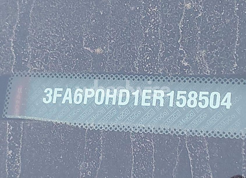 Photo 9 of 2014 Ford Fusion SE (VIN 3FA6P0HD1ER158504)