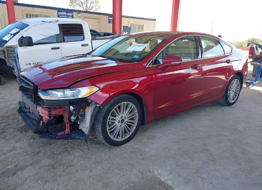 Photo 2 of 2016 Ford Fusion SE (VIN 3FA6P0HD1GR351318)