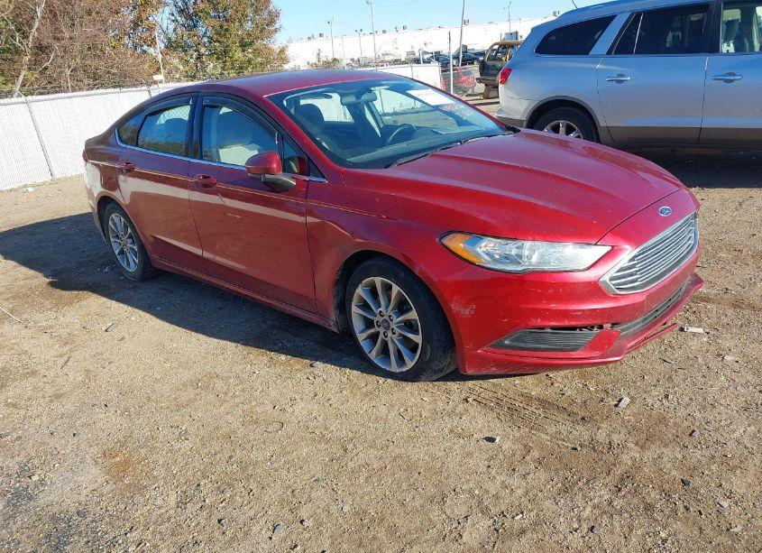 2017 Ford Fusion SE (VIN 3FA6P0HD1HR166204) main photo