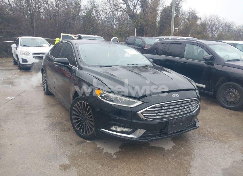 2017 Ford Fusion SE (VIN 3FA6P0HD1HR221010) main photo
