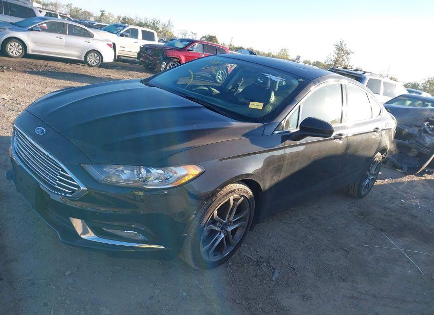Photo 2 of 2017 Ford Fusion SE (VIN 3FA6P0HD1HR241175)