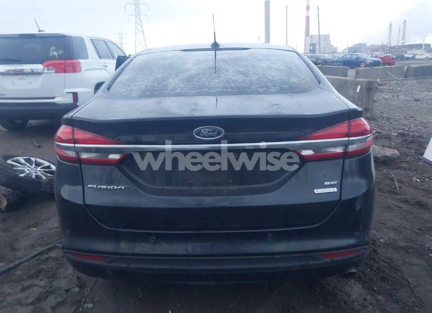 Photo 17 of 2017 Ford Fusion SE (VIN 3FA6P0HD1HR256808)