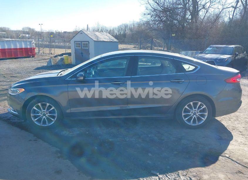 Photo 14 of 2017 Ford Fusion SE (VIN 3FA6P0HD1HR268456)