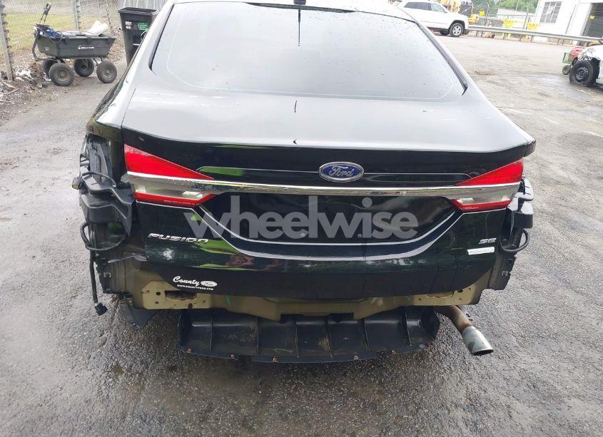 Photo 6 of 2017 Ford Fusion SE (VIN 3FA6P0HD1HR292109)