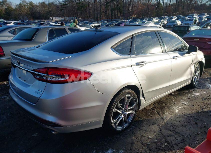 Photo 4 of 2017 Ford Fusion SE (VIN 3FA6P0HD1HR298153)