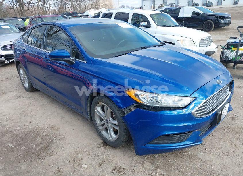 2018 Ford Fusion SE (VIN 3FA6P0HD1JR188757) main photo