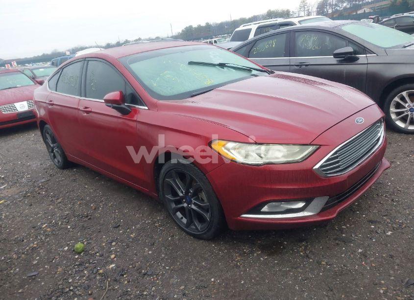 2018 Ford Fusion SE (VIN 3FA6P0HD1JR256877) main photo