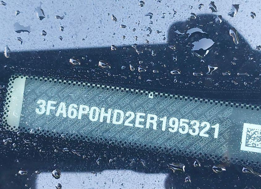 Photo 9 of 2014 Ford Fusion SE (VIN 3FA6P0HD2ER195321)