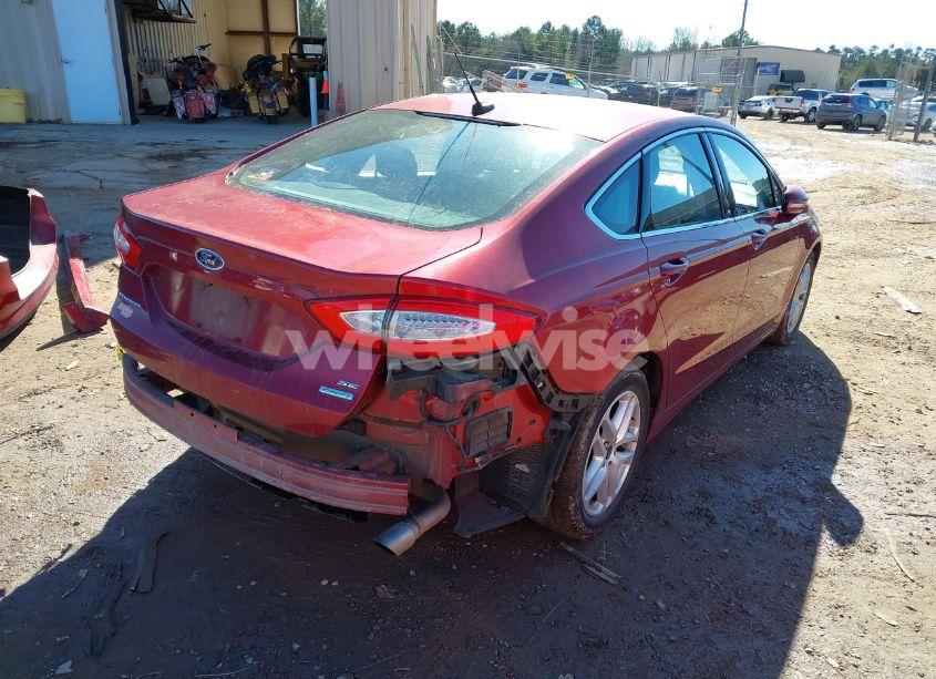 Photo 4 of 2016 Ford Fusion SE (VIN 3FA6P0HD2GR324130)