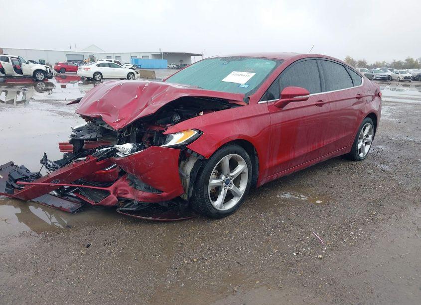 Photo 2 of 2016 Ford Fusion SE (VIN 3FA6P0HD2GR382545)