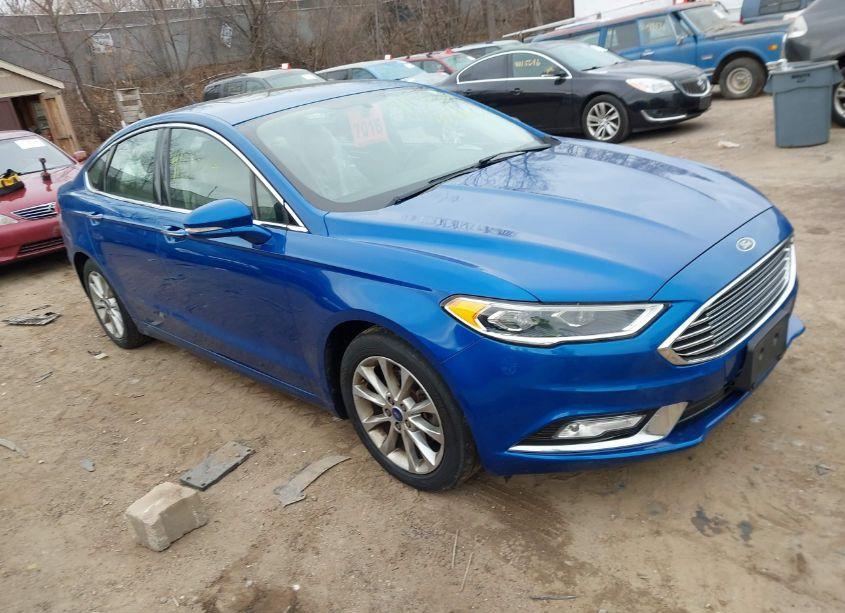 2017 Ford Fusion SE (VIN 3FA6P0HD2HR116363) main photo