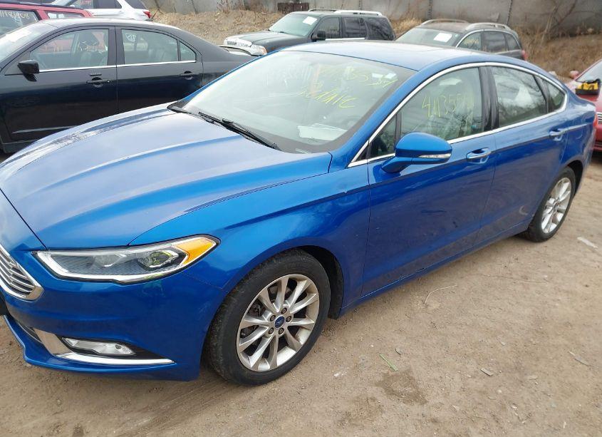 Photo 2 of 2017 Ford Fusion SE (VIN 3FA6P0HD2HR116363)