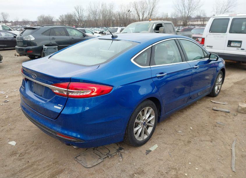Photo 4 of 2017 Ford Fusion SE (VIN 3FA6P0HD2HR116363)