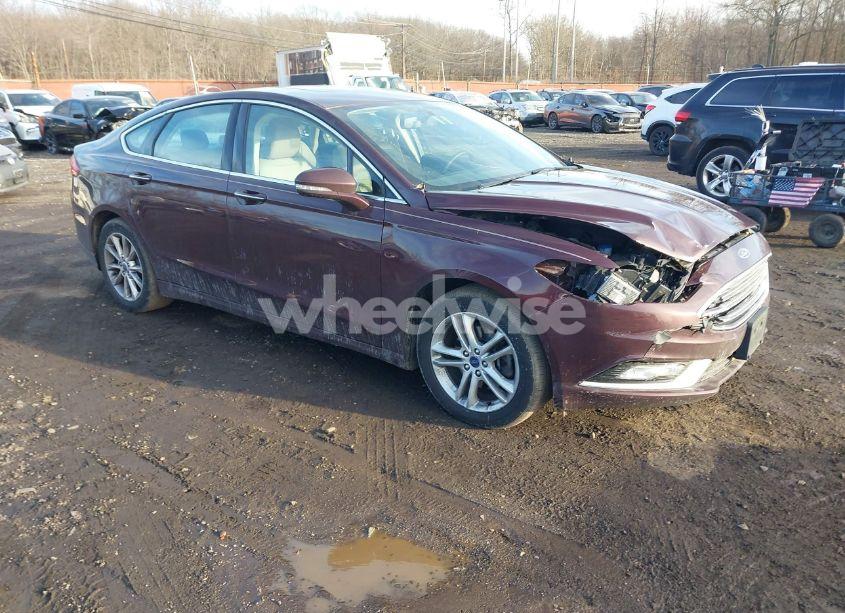 2017 Ford Fusion SE (VIN 3FA6P0HD2HR128030) main photo