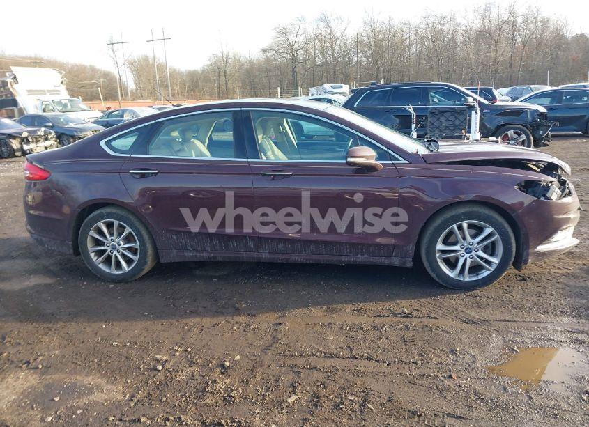 Photo 13 of 2017 Ford Fusion SE (VIN 3FA6P0HD2HR128030)