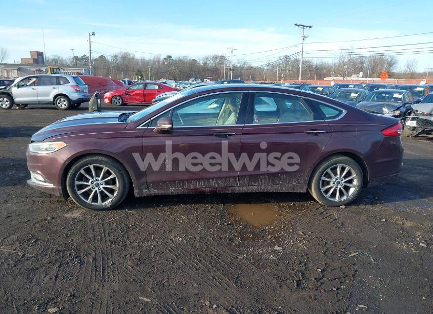 Photo 14 of 2017 Ford Fusion SE (VIN 3FA6P0HD2HR128030)
