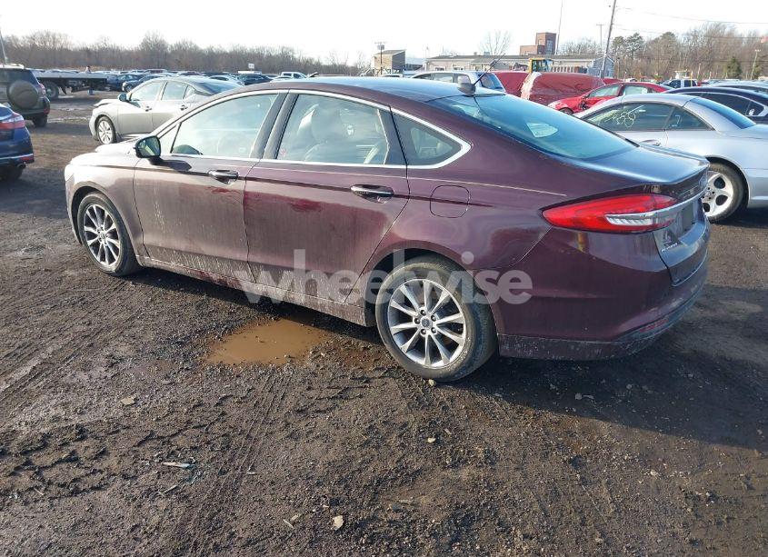 Photo 3 of 2017 Ford Fusion SE (VIN 3FA6P0HD2HR128030)