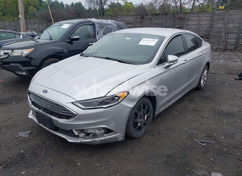 Photo 2 of 2017 Ford Fusion SE (VIN 3FA6P0HD2HR203244)