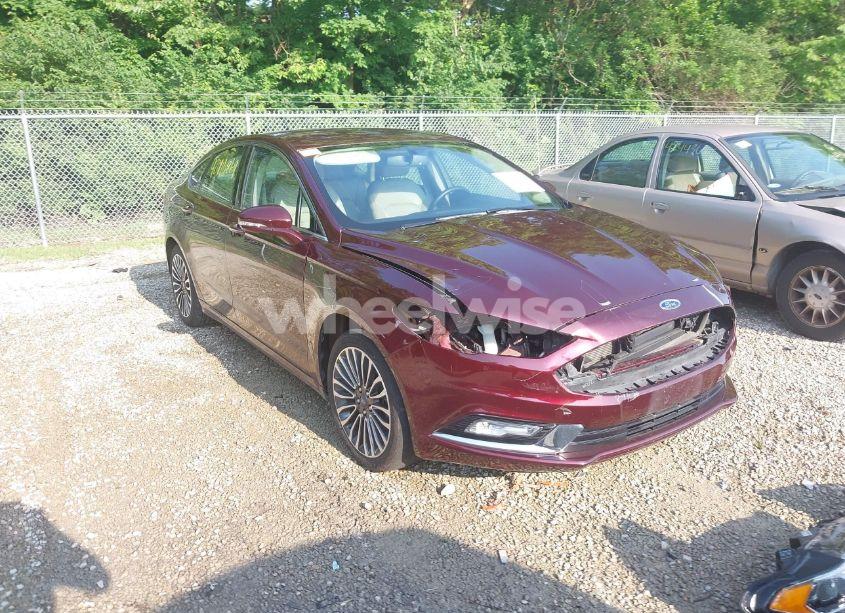 2017 Ford Fusion SE (VIN 3FA6P0HD2HR205706) main photo